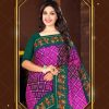 Vibrant Twilight Bandhani Sari