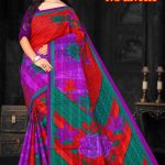 Tranquil Garden Hues Daily Wear Sari