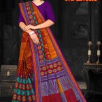 Vibrant Mosaic Dream Sari