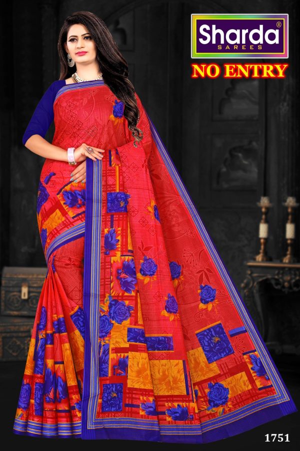 Royal Blooms Daily Wear Sari