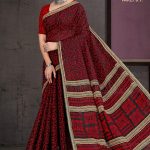 "High Street Varli B.P Cotton Saree Draped Elegantly