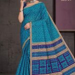 High Street Varli B.P Cotton Saree Draped Elegantly