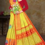 Full View of Super Pashmina Checks Cotton Saree with Rich Look