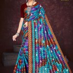 Kuber Sampatti Siroski Cotton Saree Draped Elegantly