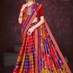 Kuber Sampatti Siroski Cotton Saree Draped Elegantly