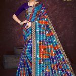 Kuber Sampatti Siroski Cotton Saree Draped Elegantly