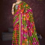 Kuber Sampatti Siroski Cotton Saree Draped Elegantly