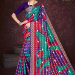 Kuber Sampatti Siroski Cotton Saree Draped Elegantly