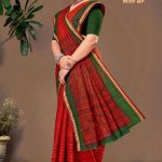 Kranti GADHWAL With BP Cotton Saree Draped Elegantly