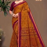 Kranti GADHWAL With BP Cotton Saree Draped Elegantly