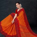 Khir Sagar Cotton Saree Draped