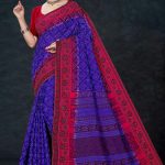 Khir Sagar Cotton Saree Draped