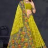 Swag Se Swagat Doriya Saree – Lemon Yellow Cotton