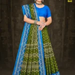 Midnight blush saree from Sharda Sarees featuring dark silk tones and delicate blush-colored regal weave, ideal for weddings and festive elegance.