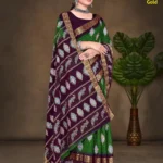 Emerald Mocha Legacy Saree